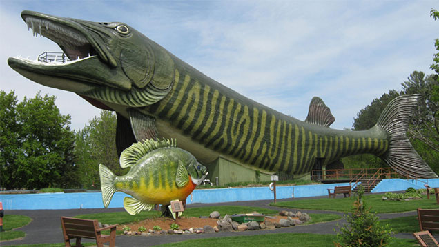 Freshwater Fishing Hall of Fame in Hayward, Wisconsin